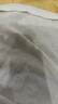 無(wú)印良品（MUJI）女式 強(qiáng)捻短袖罩衫 t恤上衣打底衫女款內(nèi)搭女裝25年夏季 BC2LLC5S 黑色 M (160/84A) 曬單實(shí)拍圖