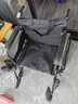 攬康胖子輪椅加寬加大高承重老人輪椅車(chē)大體重 【座寬51cm】舒適軟座-升級一體輪 曬單實(shí)拍圖