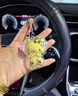 中國珠寶大褔hellokitty貓鑰匙扣黃金掛件足金KT貓手機(jī)鏈999包包掛飾禮物 KT貓鑰匙扣【20mg】（粉色禮盒) 曬單實(shí)拍圖