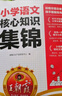 王朝霞小學(xué)核心知識(shí)集錦 語文 小學(xué)基礎(chǔ)知識(shí)大盤點(diǎn)重點(diǎn)難點(diǎn)知識(shí)歸納梳理考點(diǎn)大全小升初考試總復(fù)習(xí)小升初銜接工具輔導(dǎo)書 2025 曬單實(shí)拍圖