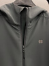 KOLON SPORT/可隆戶外軟殼夾克 男子防潑水透濕耐磨輕量外套 LHJK5AN021-DG 深綠色 M 170/92A 曬單實(shí)拍圖