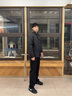 波司登輕薄羽絨服男短款90絨翻領(lǐng)通勤寬松保暖外套B250135319 曬單實(shí)拍圖