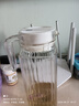 樂美雅（Luminarc）玻璃水壺冷水壺涼水杯家用冰箱大容量茶壺四方透明1.1L涼水壺 曬單實(shí)拍圖