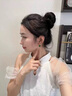 西太后耳釘法國(guó)綠瑪瑙圓珠耳環(huán)女新款高級(jí)感氣質(zhì)顯白耳墜耳釘禮物 耳釘 曬單實(shí)拍圖