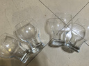 【夏季暢飲】大肚玻璃杯啤酒杯家用個(gè)性精釀酒杯創(chuàng)意輕奢大容量 花紋450ml2只 曬單實(shí)拍圖