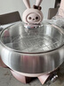 ERNTE德國昂特 2L電火鍋 電熱鍋 電煎鍋 家用多功能鍋 適合2~3人 EHP-22012S-CW 奶昔白 曬單實(shí)拍圖