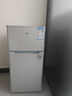 Heiai智選小冰箱小型家用冷藏冷凍兩用宿舍出租房雙門辦公室電冰箱節(jié)能 58B138升級雙門皓月銀一級精致 曬單實拍圖