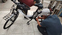 鳳凰（Phoenix）旅行自行車(chē)26寸30速油碟成人男女碟剎城市公路長(cháng)途旅行車(chē) 鋁合金-藍圖30速-消光黑 26寸【建議身高165-185CM】 曬單實(shí)拍圖