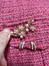 默研（MOYAN）精致臘梅花胸針女氣質(zhì)珍珠胸花輕奢小眾設計感別針大衣旗袍配 粉色臘梅花 A09-202 曬單實(shí)拍圖
