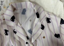 ubras25年新品睡衣涼感女流光出游情侶家居服7A抗菌緞面帶胸墊男 帶杯短袖短褲女-蜜罐熊熊（黃） M 曬單實拍圖