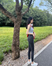 莜仙格提臀灰色高腰牛仔褲女小碼修身顯瘦小腳歐美緊身長褲鉛筆褲少女潮 灰色 M 建議 95-105斤 曬單實拍圖