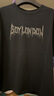 BOY LONDON【璀璨繁星】春夏情侶款燙鉆潮牌針織短袖T恤N01904 黑色 XL 曬單實(shí)拍圖