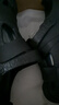 特步（XTEP）運(yùn)動(dòng)拖鞋男士洞洞鞋男情侶涼拖鞋外穿厚底涼鞋男 A043 黑色 42-43 曬單實(shí)拍圖