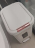 雅高按壓+腳踩翻蓋20L垃圾桶衛(wèi)生間廚房防臭客廳臥室?guī)w 曬單實拍圖