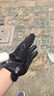 Alpinestars SP X 7 a星摩托車騎行皮手套防摔透氣機(jī)車騎士皮騎行手套 黑/白12 L 曬單實(shí)拍圖