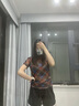 妙奕嘉短袖女t恤夏季衣服新款2025潮流性感上衣短款修身美式純欲風(fēng)辣妹 甜酷辣妹格子紋圓領(lǐng)正肩短袖 L 【建議80-115斤】 曬單實(shí)拍圖