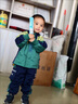 G.DUCKKIDS男童秋裝套裝男孩沖鋒衣兒童帥氣4春裝5中大童運(yùn)動(dòng)服潮外套兩件套 綠色春秋款 140 cm 曬單實(shí)拍圖