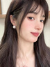 DAISY DREAM銀色金屬拉絲耳釘女2025新款爆款小眾獨(dú)特耳環(huán)輕奢高級感氣質(zhì)耳飾 銀色拉絲耳環(huán) 曬單實(shí)拍圖