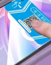 銓銓適用 oppo a56/a57鋼化膜秒貼盒神器OPPOA58手機膜全屏高清保護膜防爆抗指紋 【全屏大視窗高清鋼化膜一蓋就好】2片 便捷貼膜 曬單實(shí)拍圖