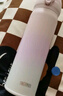膳魔師（THERMOS）保溫杯500ml男女士兒童保冷水杯JNL-505S海洋粉色 曬單實(shí)拍圖