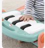 費(fèi)雪（Fisher-Price）新生兒見面禮玩具生日禮物-腳踏鋼琴健身架（薄荷綠）GDL83 曬單實(shí)拍圖