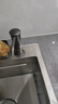 JOCBO【德國】洗潔精水槽按壓器皂液器廚房洗菜盆水池用延長器 槍灰皂液器【升級置物架】 曬單實(shí)拍圖