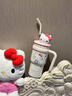 歐克特派hellokitty保溫杯子大容量吸管巨無(wú)霸水杯女生高顏值可愛(ài)冰霸禮物 凱蒂貓700ml【316控溫-保溫/保冷】 曬單實(shí)拍圖