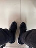 愛步（ECCO）七夕禮物德訓(xùn)鞋男 休閑板鞋男鞋牛皮拼接運動鞋 柔酷零點537754 黑色53775451052 42 曬單實拍圖