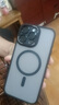 藍(lán)妮子 適用蘋果16手機(jī)殼磁吸iphone16promax手機(jī)殼16plus保護(hù)套13promax全包新款12pro全包防摔磨砂男女 深空黑【精孔鏡頭版】金屬鏡頭圈丨強(qiáng)力磁吸丨膚感磨砂 蘋果16Pro 曬單實(shí)拍圖