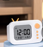 得力（deli）潮萌電視小鬧鐘 倒計(jì)時(shí)器卡通智能電子鐘 學(xué)生專用白色 LE104 開學(xué)禮物 曬單實(shí)拍圖