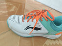 李寧（LI-NING）羽毛球鞋男女情侶款火箭鞋網(wǎng)球鞋乒乓球鞋貼地飛行運動鞋 曬單實拍圖