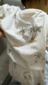 童泰寶寶秋衣套裝夏季純棉嬰兒空調(diào)服內(nèi)衣男女兒童睡衣秋褲家居服提花 橘色 110 （無(wú)肩扣） 曬單實(shí)拍圖