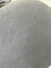 MUJI可當(dāng)成腰墊使用的柔軟靠墊 午睡枕床頭靠墊椅子靠墊 炭灰色  曬單實(shí)拍圖
