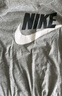 耐克(NIKE)男短袖T恤 純棉 運動(dòng)休閑 經(jīng)典簡(jiǎn)約AR5005-063調暗灰L 曬單實(shí)拍圖