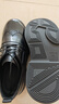 奧康（Aokang）男鞋2025春季牛皮時(shí)尚休閑布洛克皮鞋上班通勤系帶皮鞋黑色42碼 曬單實(shí)拍圖