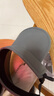 黛米安妮莎防曬帽男士遮陽(yáng)帽夏季戶(hù)外登山釣魚(yú)太陽(yáng)帽防紫外線(xiàn)大帽檐空頂帽 深灰色【加大帽檐】 均碼-可調節 曬單實(shí)拍圖