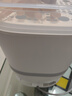 小白熊SnowBear奶瓶消毒器帶烘干 嬰兒奶瓶消毒烘干消毒柜鍋 2016- 10L 蒸汽消毒 曬單實(shí)拍圖