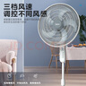 美的（Midea）電風扇立式風扇家用風扇臥室宿舍搖頭輕音交流定頻落地扇工業(yè)20吋大頭扇高效節(jié)能電扇 FS45-23D 曬單實拍圖