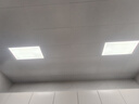 美的（Midea）LED廚房燈廚衛(wèi)燈嵌入式面板燈集成吊頂護(hù)眼高顯指窄邊框24瓦 曬單實(shí)拍圖