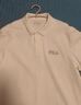FILA 斐樂(lè)官方男子針織短袖POLO衫2025夏季新款簡(jiǎn)約休閑基礎(chǔ)上衣 云菇白-WT XL 180/100A/XL 曬單實(shí)拍圖