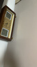漢時（Hense）復(fù)古胡桃實木座鐘客廳家用電視柜時鐘裝飾簡約萬年歷鐘表HD516 雙液晶（石英機(jī)芯） 曬單實拍圖
