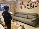 左右真皮沙發(fā)【力薦】簡約現(xiàn)代客廳電動(dòng)功能真皮沙發(fā)6013青云灰 6[零靠墻]3.48m四人位右電動(dòng) 灰 曬單實(shí)拍圖
