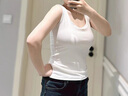 焱思泰白色吊帶背心女可外穿遮副乳打底背心女生顯瘦內搭高級感純欲吊帶 白色（百搭U形領(lǐng)+遮副乳） 均碼 【建議90-130斤】 曬單實(shí)拍圖
