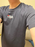 FILA斐樂官方男裝短袖T恤潮流時尚休閑運(yùn)動LOGO簡約短袖上衣男 傳奇藍(lán)-NV 175/96A/L 曬單實(shí)拍圖