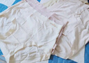 寶娜斯內(nèi)褲女莫代爾含桑蠶絲內(nèi)襠7A抑菌底襠透氣中腰無痕女士內(nèi)褲 奶茶膚+淺藤灰+霧淺綠+櫻花粉 4條 L 【推薦體重115-135斤】 曬單實拍圖