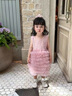 G.DUCKKIDS小黃鴨童裝女童連衣裙夏季公主裙兒童裙子生日禮服夏款蓬蓬裙紗裙 粉色asoiaci 90 尺碼建議1~2歲cm 曬單實拍圖