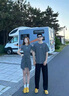 安初夏小眾設計感情侶裝夏季2025韓版短袖t恤男連衣裙法式一裙一衣ins潮 男上衣 XL 曬單實(shí)拍圖