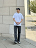 Calvin KleinJeans【新品禮盒復刻90系列】25夏男士ck復古直筒牛仔褲4RB702G W0J-牛仔灰 33 曬單實(shí)拍圖