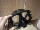 SWIMMAGIC泳鏡護鼻一體防水防霧高清近視成人男女防嗆水潛水游泳眼鏡 瀾黑色+鏡盒【升級防霧/】 平光 曬單實拍圖