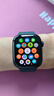 Apple/蘋果 Watch Series 10 智能手表GPS款42毫米亮黑色鋁金屬表殼黑色運動型表帶S/M MX1M3CH/B 曬單實拍圖